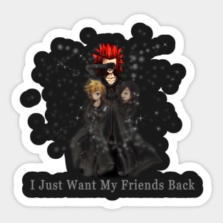 Kingdom Hearts: Axel's Memories. Sticker